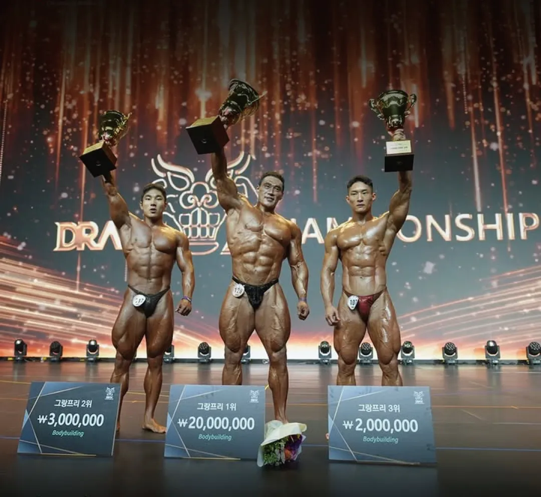 韓国最大規模の総賞金1億ウォンのDRAX CHAMPIONSHIP。その賞金額にもDRAXの想いが込められている。